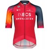 Maglia da ciclismo INEOS GRENADIERS 2023 EPIC RACE manica corta (zip lunga) Squadra ciclistica professionale