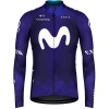 Maglia ciclismo manica lunga MOVISTAR 2023 squadra ciclistica professionale