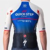 Maglia da ciclismo Quick Step Alpha Vinyl 2022 CLIMBER'S 3.1 manica corta (cerniera lunga) squadra di ciclismo professionale