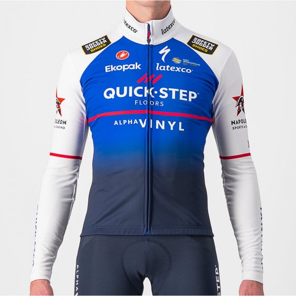Maglia manica lunga Quick Step Alpha Vinyl 2022 Professional Cycling Team