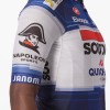 Maglia da ciclismo a manica corta Soudal Quick-Step 2023 Aero Race 6.1 della squadra di ciclisti professionisti