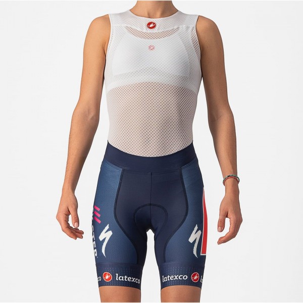 Pantaloncini da ciclismo Soudal Quick-Step 2023 Competizione da donna, squadra di ciclismo professionale