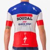 Soudal Quick-Step Campione di Francia 2023 Competizione Maglia da ciclismo a maniche corte Squadra di ciclismo professionale
