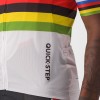 Soudal Quick-Step World Champion Rainbow Jersey 2023 Competizione Maglia da ciclismo a maniche corte Squadra di ciclismo professionale