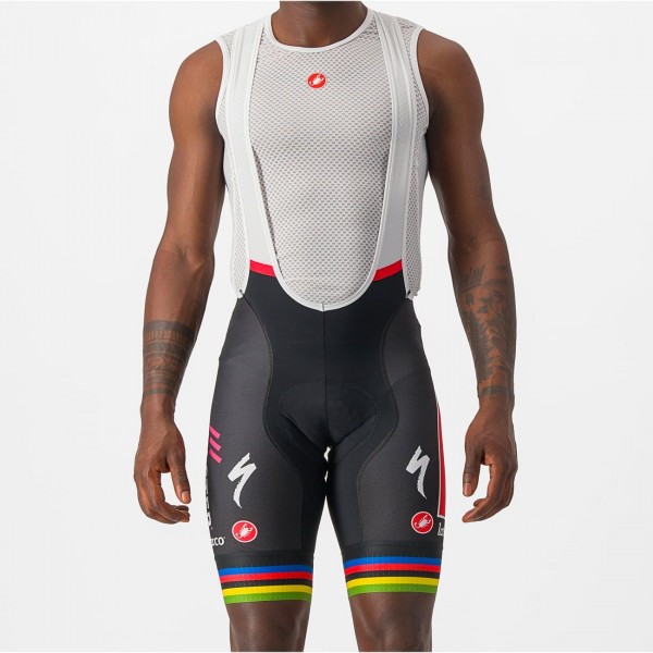 Pantaloncini Soudal Quick-Step Cycling World Champion 2023 Competizione squadra di ciclismo professionale