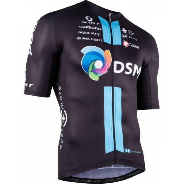 Maglia da ciclismo Team DSM 2022 squadra di ciclismo professionale a manica corta