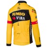 Maglia ciclismo TEAM JUMBO-VISMA 2023 a maniche lunghe team di ciclismo professionistico