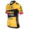 Maglia ciclismo donna TEAM JUMBO-VISMA 2023 a maniche corte team di ciclismo professionistico