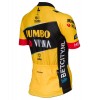 Maglia ciclismo donna TEAM JUMBO-VISMA 2023 a maniche corte team di ciclismo professionistico