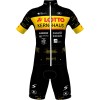 Maglia da ciclismo Team Lotto-Kern Haus 2023 manica corta (cerniera lunga) squadra di ciclismo professionale