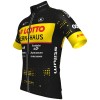Maglia da ciclismo Team Lotto-Kern Haus 2022 manica corta (cerniera lunga) squadra di ciclismo professionale