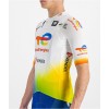 Maglia da ciclismo Team TotalEnergies 2022 manica corta (cerniera lunga) squadra di ciclismo professionale