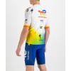 Maglia da ciclismo Team TotalEnergies 2022 manica corta (cerniera lunga) squadra di ciclismo professionale