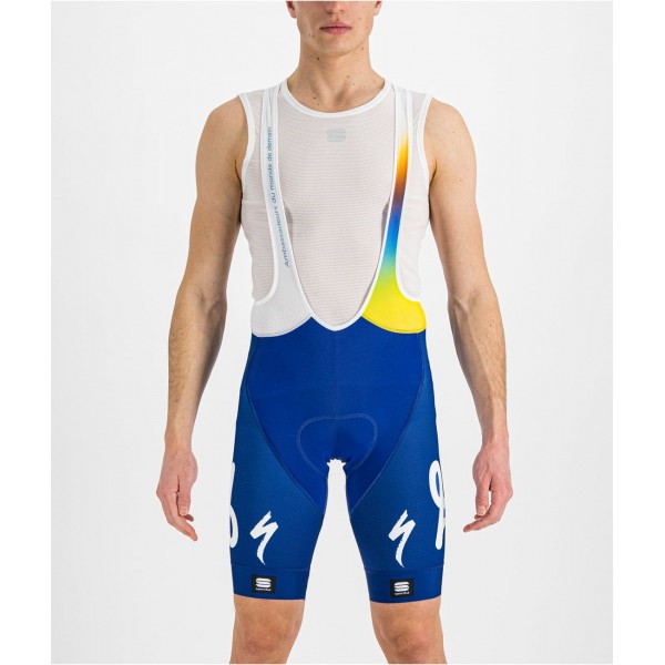 Pantaloncini con bretelle Team TotalEnergies 2022 team di ciclismo professionistico