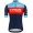 Maglia da ciclismo Trek Factory Racing XC 2022 manica corta (zip lunga) Squadra di ciclismo professionale