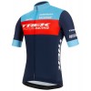 Maglia da ciclismo Trek Factory Racing XC 2022 manica corta (zip lunga) Squadra di ciclismo professionale