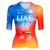 UAE TEAM ADQ 2023 Maglia da ciclismo a manica corta da donna Squadra di ciclismo da donna