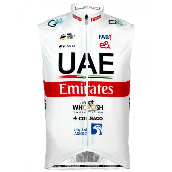 UAE TEAM EMIRATES 2023 gilet da ciclismo squadra di ciclismo professionale