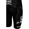 Pantaloncini con bretelle UAE TEAM EMIRATES 2023 squadra di ciclismo professionale