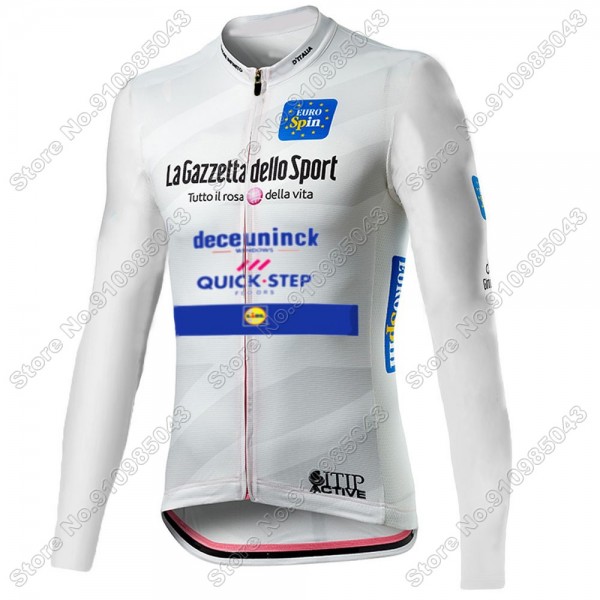 Giro D'italia Quick Step 2021 Maglia Ciclismo Manica Lunga 9950-YDS